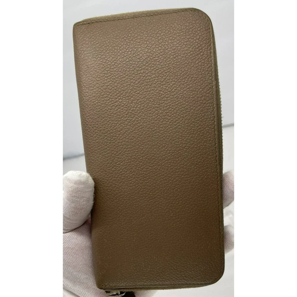 Saint Laurent Brown Leather Long Wallet – Authentic YSL Made in Italy/67 - Picture 9 of 10